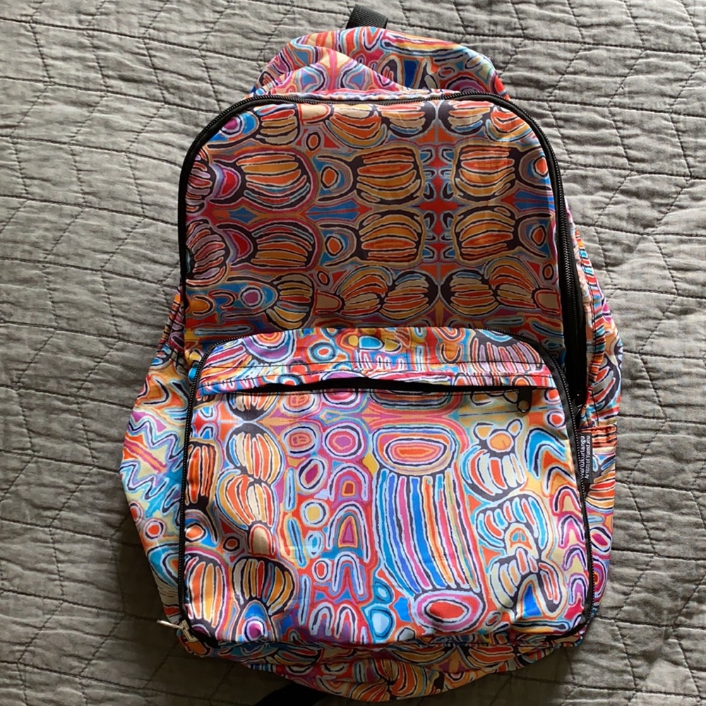 NWT fold up backpack